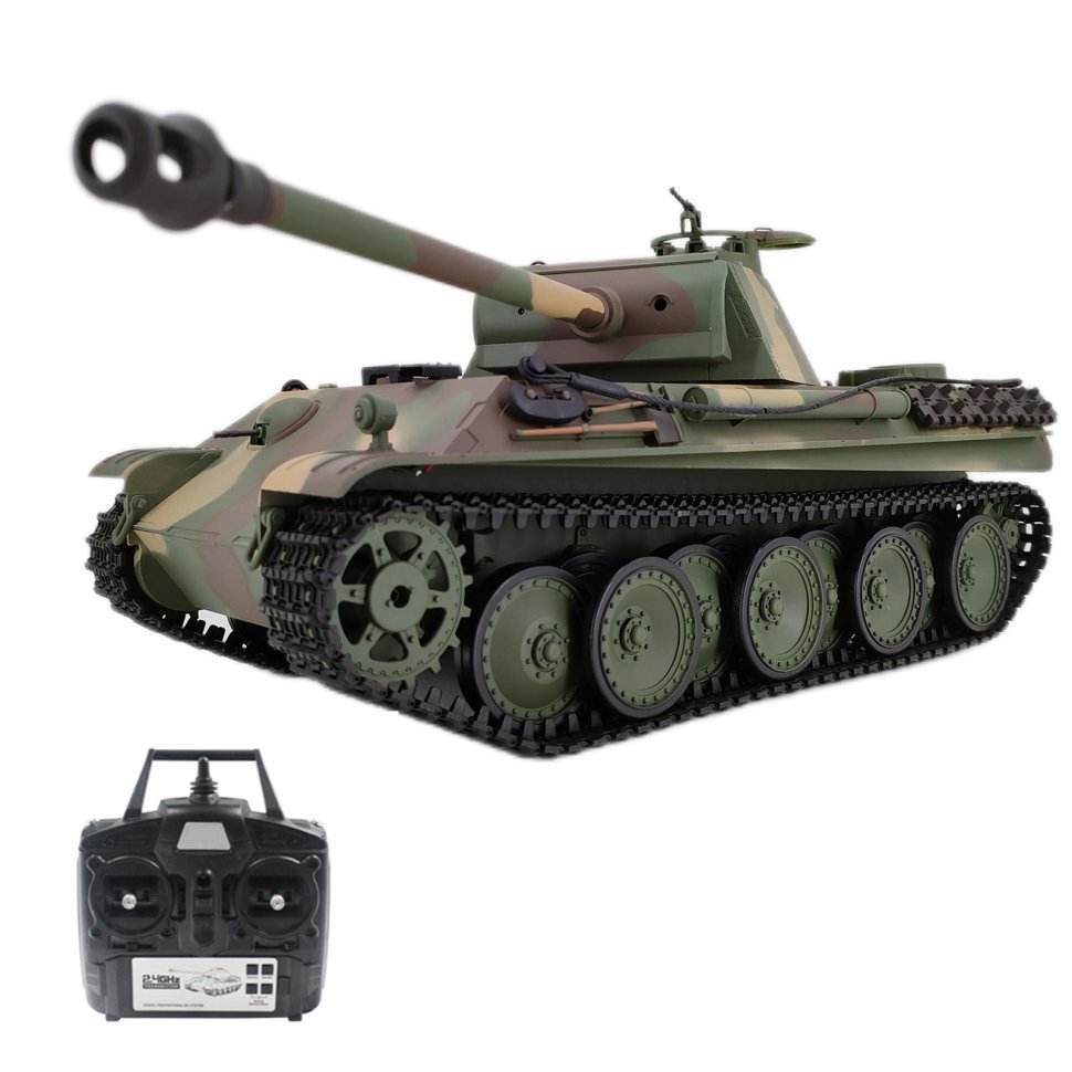 Фото Радиоуправляемый танк Heng Long Panther Type G Original V7.0 масштаб 1:16 RTR 2.4G - 3879-1 V7.0 - интернет-магазин МегаТерем в Москве