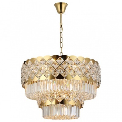 Подвесная люстра Newport ASHLEY 8301/60 C gold polished NWP_M0070637