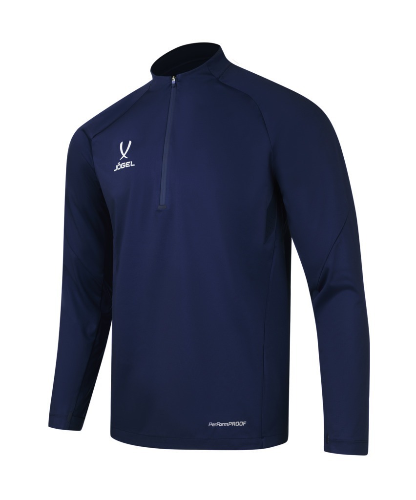 Фото Джемпер ветрозащитный JOGEL PREMIER PerFormPROOF 1/4 Zip Wind Top, темно-синий (2122999) - интернет-магазин МегаТерем в Москве