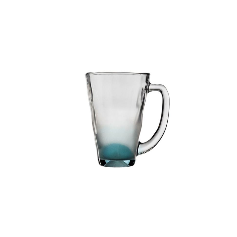 Фото Кружка P-55441-J141S, стекло, blue, TOYO SASAKI GLASS - интернет-магазин МегаТерем в Москве