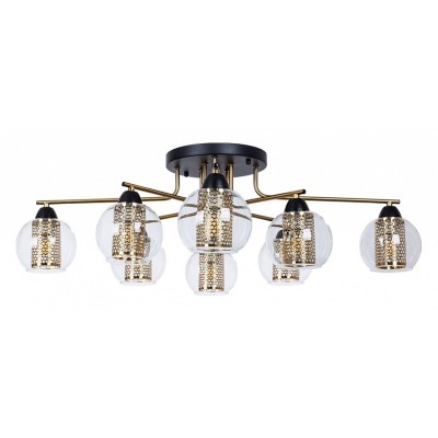 Потолочная люстра Arte Lamp Manchester A7045PL-8BK AR_A7045PL-8BK