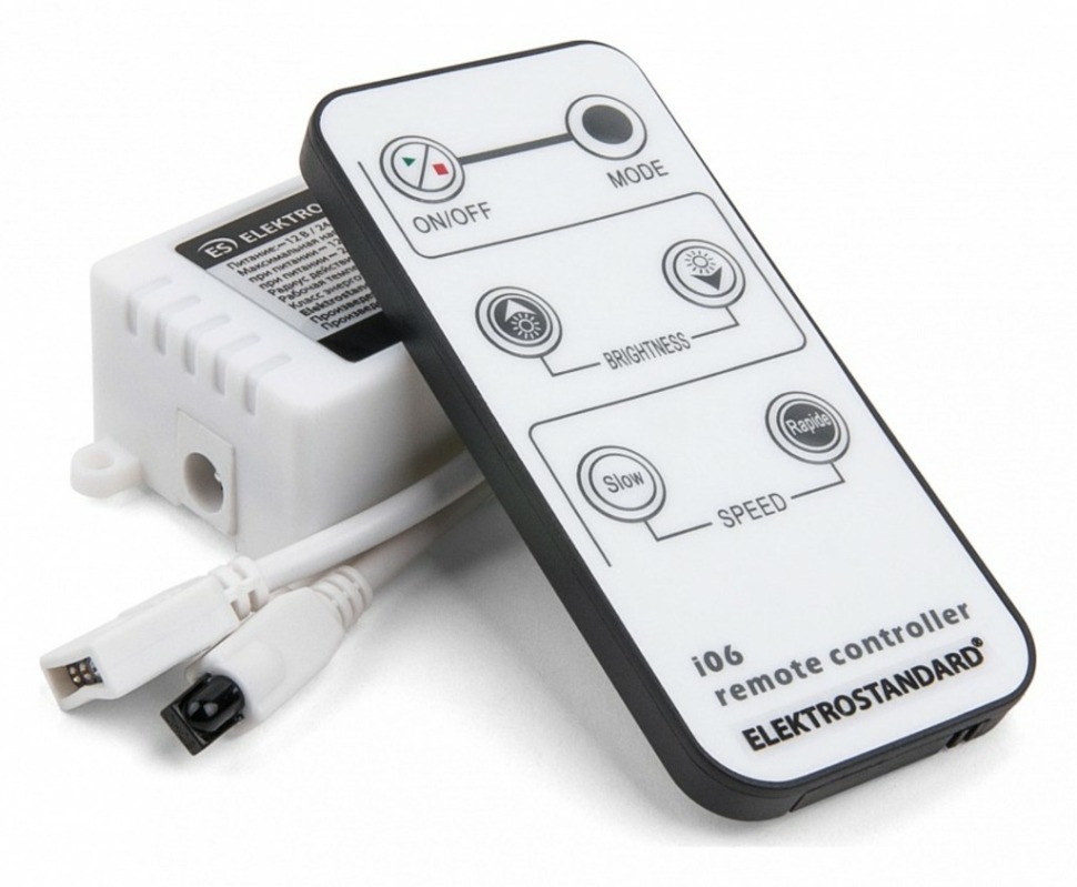Фото Контроллер с пультом ДУ Elektrostandard для светодиодных лент 12/24V a053676 ELK_a053676 - интернет-магазин МегаТерем в Москве