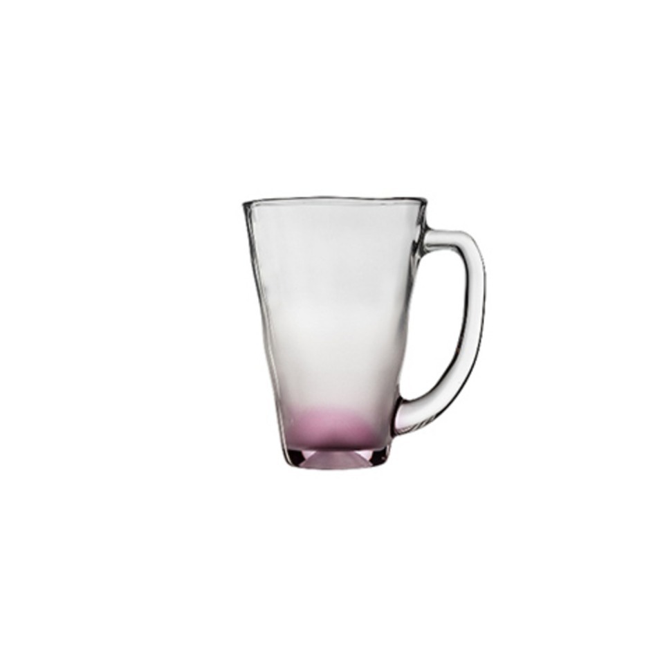 Фото Кружка P-55441-J142S, стекло, pink, TOYO SASAKI GLASS - интернет-магазин МегаТерем в Москве