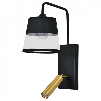 Бра с подсветкой Escada 598 598/1A Black/Brass ESC_598_1A_Black_Brass