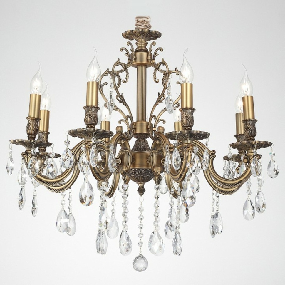 Фото Подвесная люстра Lucia Tucci Barletta BARLETTA 1730.8 antique LT_BARLETTA_1730.8_antique - интернет-магазин МегаТерем в Москве