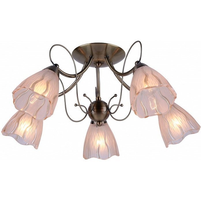Фото Потолочная люстра Arte Lamp Monica A6189PL-5AB - интернет-магазин МегаТерем в Москве