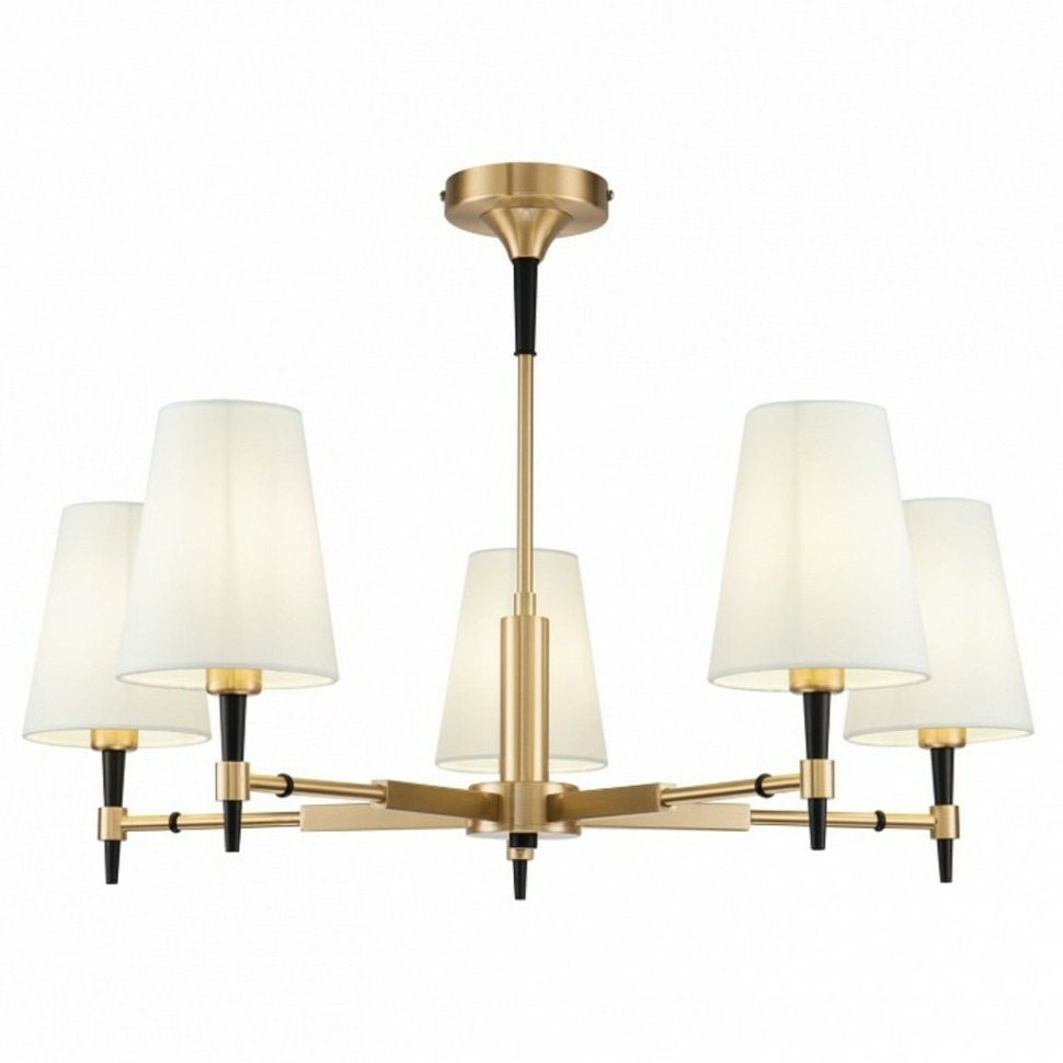 Фото Люстра на штанге Maytoni Сарагоса H001CL-05BS MY_H001CL-05BS - интернет-магазин МегаТерем в Москве
