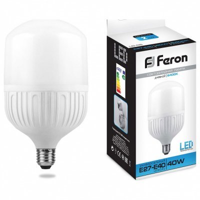 Лампа светодиодная Feron Saffit LB-65 E27-E40 40Вт 6400K 25538 FE_25538