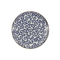 Тарелка 18905, 25 см, фарфор, blue, TOKYO DESIGN