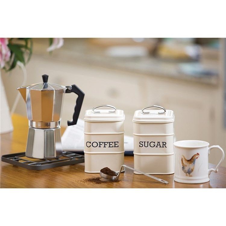 Фото Kitchen Craft Ёмкость для хранения сахара Living Nostalgia creamy LNSUGARCRE - интернет-магазин МегаТерем в Москве