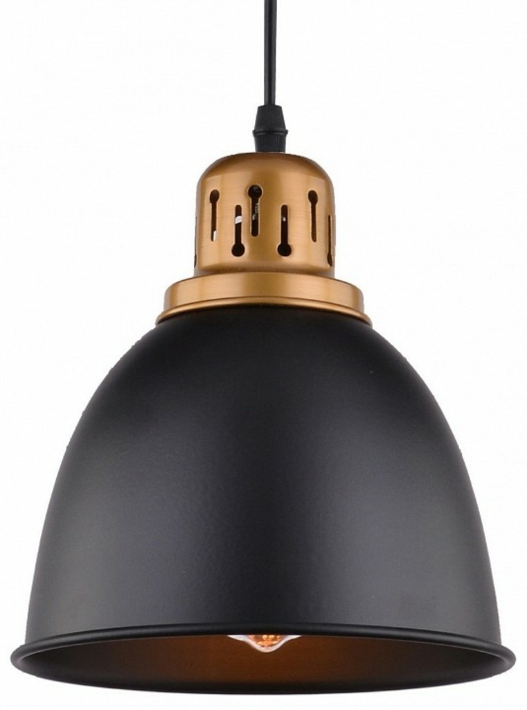 Фото Подвесной светильник Arte Lamp Eurica A4245SP-1BK AR_A4245SP-1BK - интернет-магазин МегаТерем в Москве