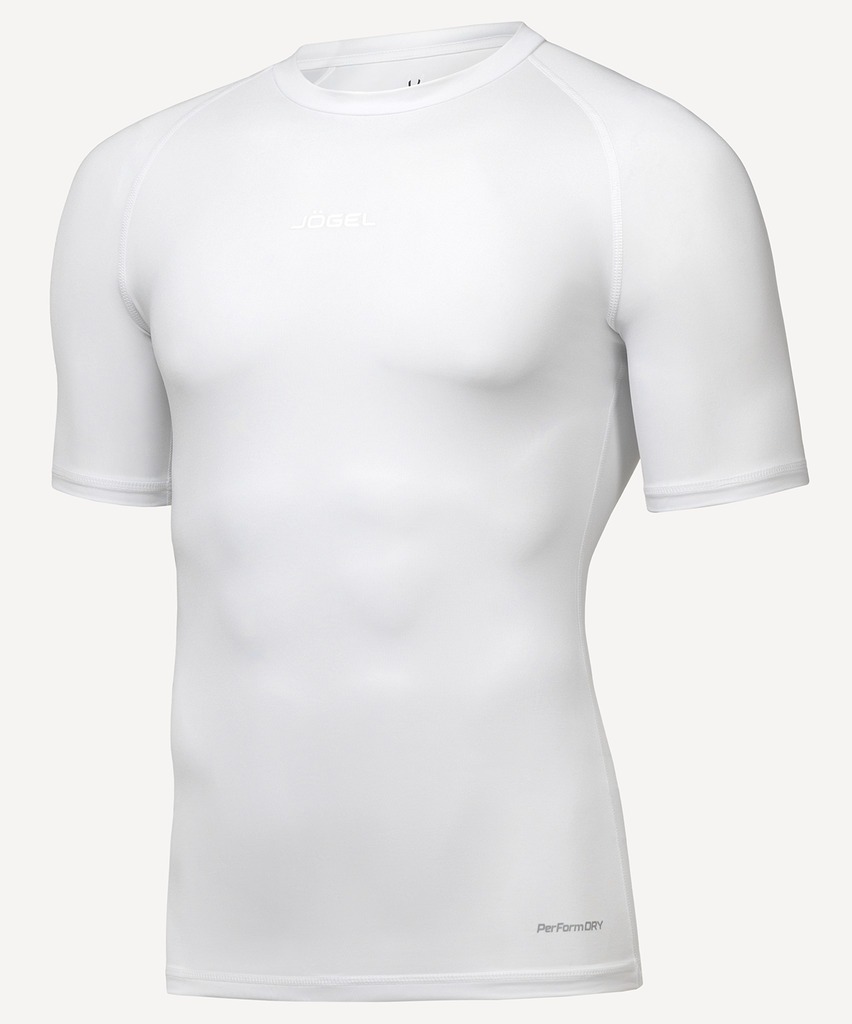 Фото Футболка компрессионная с коротким рукавом JOGEL CAMP PerFormDRY Baselayer SS Tee, белый (2125151) - интернет-магазин МегаТерем в Москве