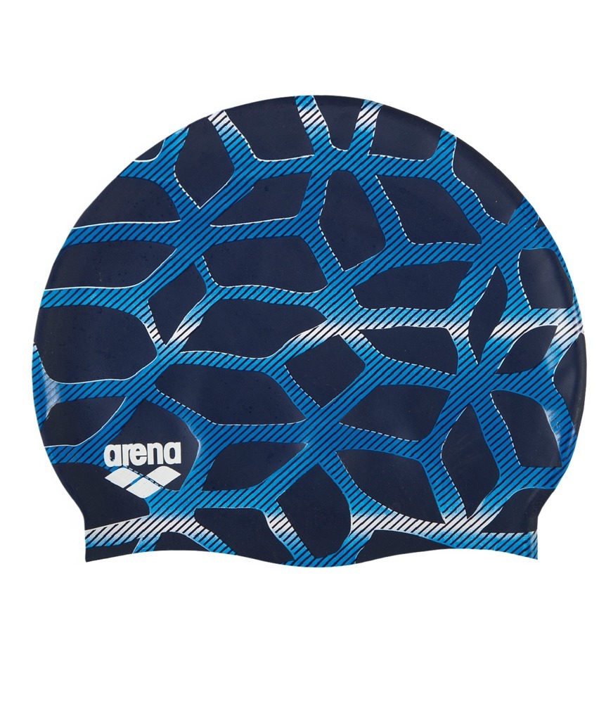 Фото Шапочка для плавания Print 2 Spider/Navy, силикон, 1E368 781 (361297) - интернет-магазин МегаТерем в Москве