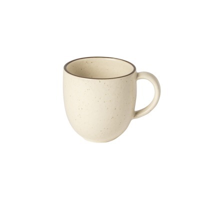 Кружка XOC121-CRC(XOC121-01018V), керамика, CREAM-COCOA, CASAFINA BY COSTA NOVA