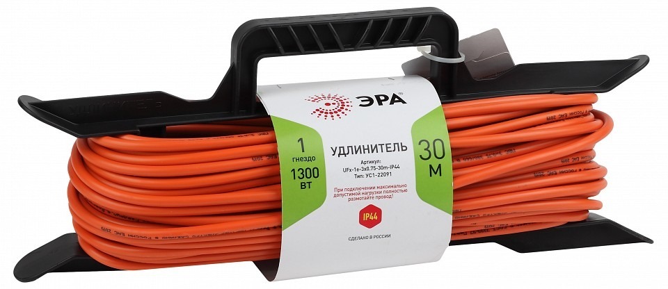 Фото Удлинитель Эра  UFx-1e-3x0.75-30m ER_B0046827 - интернет-магазин МегаТерем в Москве