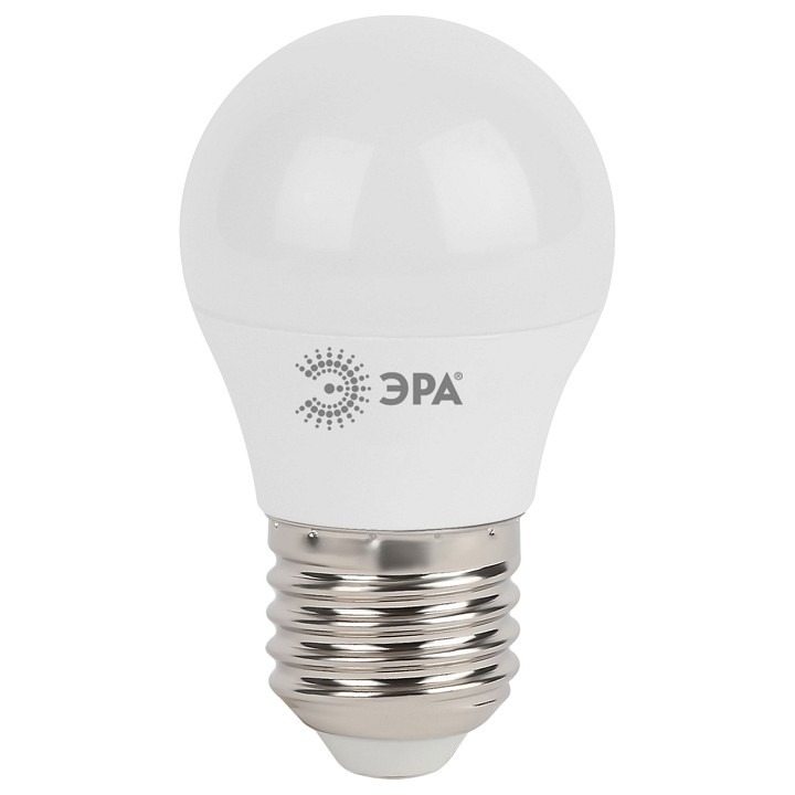 Фото Лампа светодиодная Эра Стандарт E27 7Вт 2700K LED P45-7W-827-E27 ER_B0020550 - интернет-магазин МегаТерем в Москве