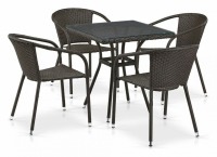 Набор уличный T282BNT/Y137C-W53 Brown 4Pcs AFN_T282BNT_Y137C-W53_Brown_4Pcs