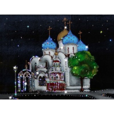 Картина Успенский собор Тро...