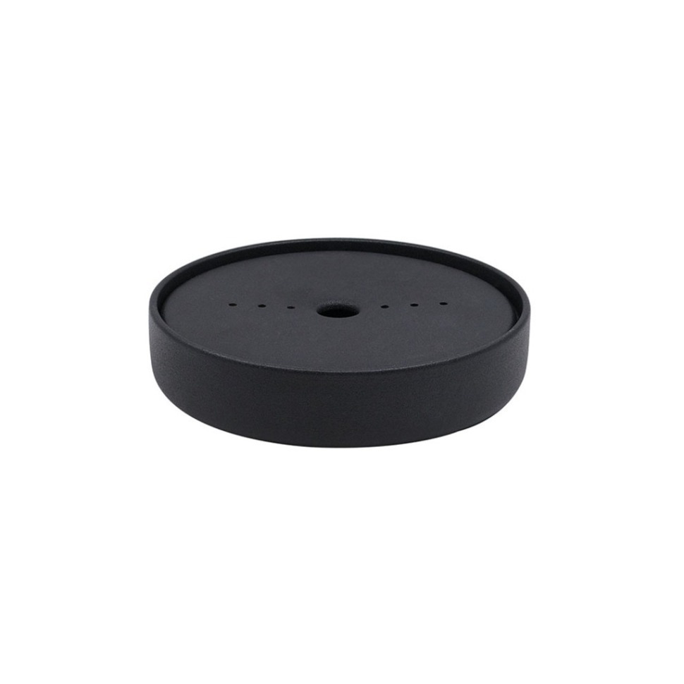 Фото Чаша с крышкой L9680-ZINI, 21 см, каменная керамика, Black, ROOMERS TABLEWARE - интернет-магазин МегаТерем в Москве