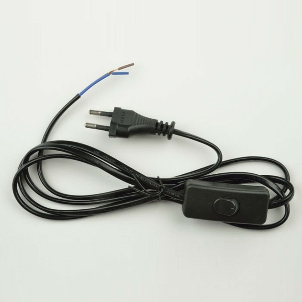Фото Сетевой провод с выключателем Uniel UCX-C10-02A-170 UL-00004429 UL_UL-00004429 - интернет-магазин МегаТерем в Москве