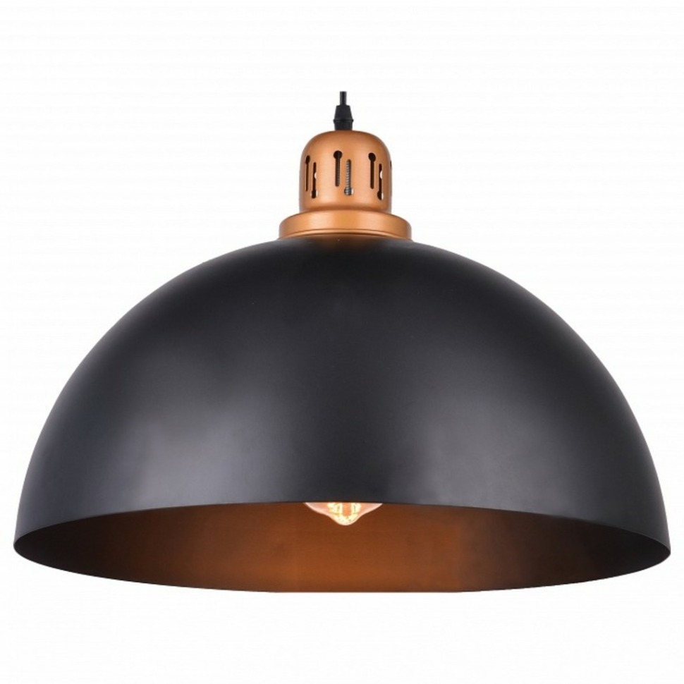 Фото Подвесной светильник Arte Lamp Eurica A4249SP-1BK AR_A4249SP-1BK - интернет-магазин МегаТерем в Москве