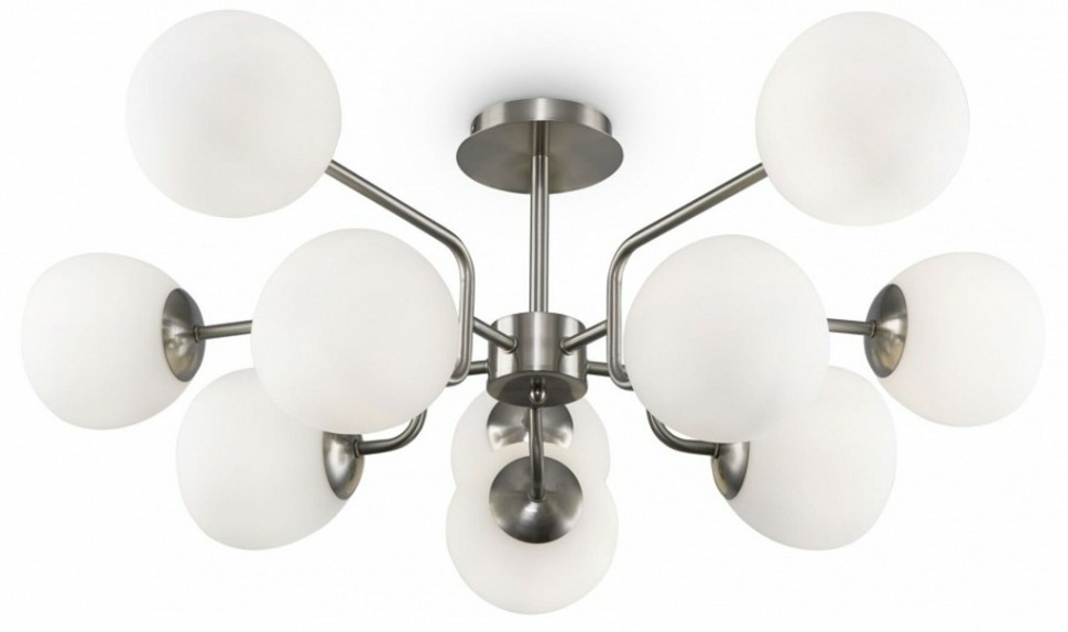 Фото Люстра на штанге Maytoni Эрих MOD221PL-10N MY_MOD221PL-10N - интернет-магазин МегаТерем в Москве