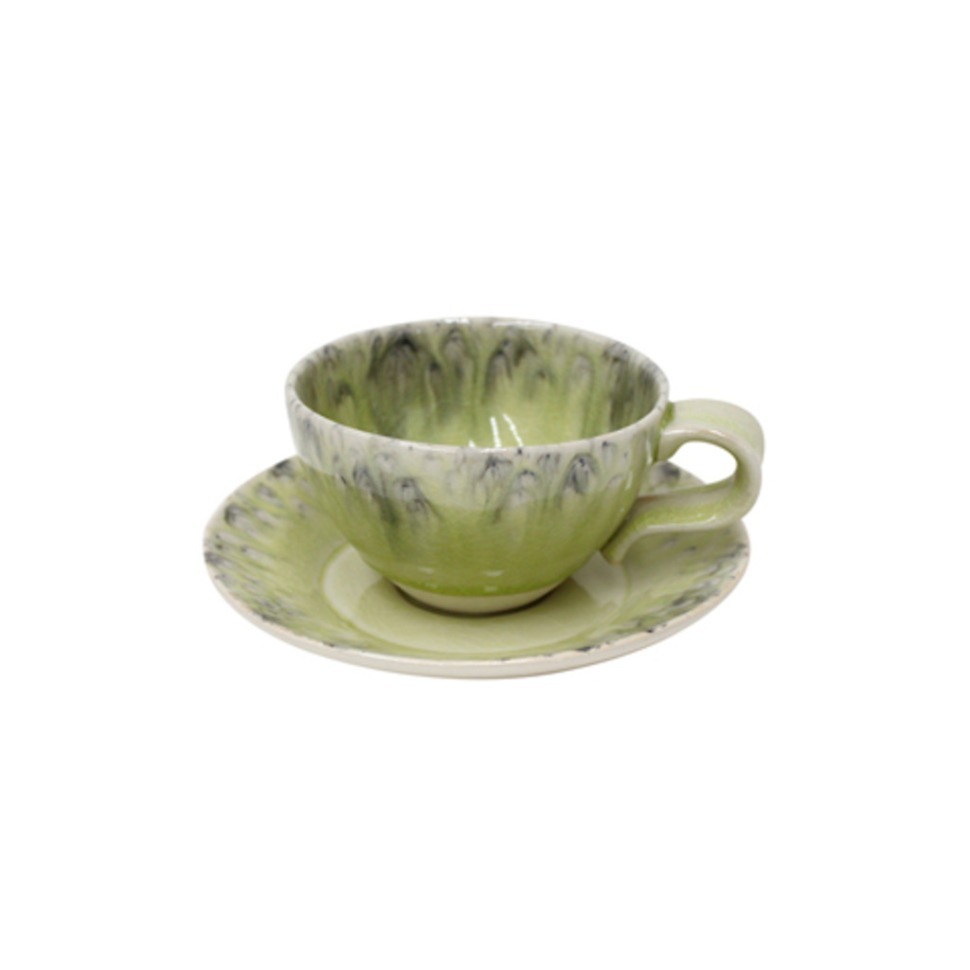 Фото Чайная пара DECS03-LEM(DECS03-02713S)СНЯТО, керамика, Lemon, Costa Nova - интернет-магазин МегаТерем в Москве