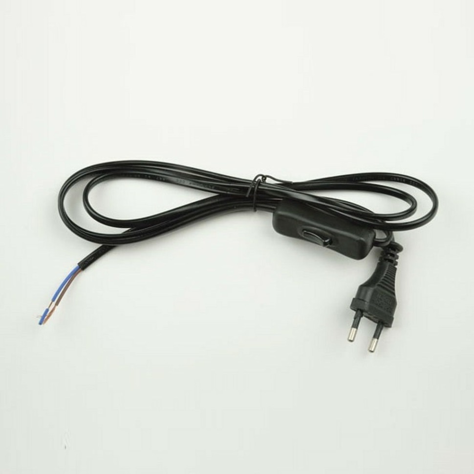Фото Сетевой провод с выключателем Uniel UCX-C11-02A-170 UL-00004432 UL_UL-00004432 - интернет-магазин МегаТерем в Москве