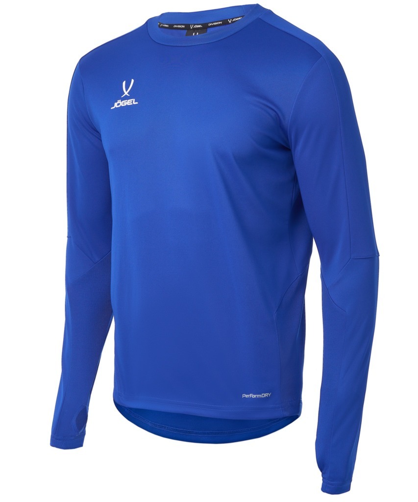 Фото Джемпер тренировочный JOGEL DIVISION PerFormDRY Pro Training Top, синий, детский (1949060) - интернет-магазин МегаТерем в Москве
