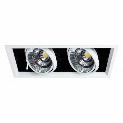 Встраиваемый светильник Arte Lamp Merga A8450PL-2WH AR_A8450PL-2WH
