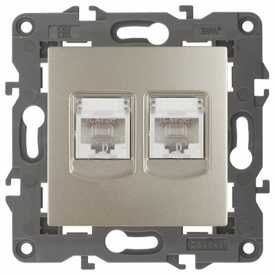 Розетка Ethernet RJ-45 без рамки Эра Эра Elegance 14-3108-04 ER_B0034311