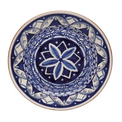 Тарелка P80-BW(CFL0412), 28 см, керамика, blue/white, CASAFINA BY COSTA NOVA