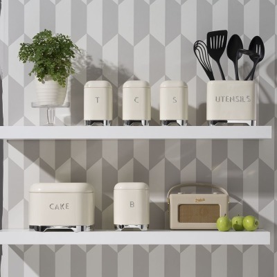 Kitchen Craft Ёмкость для хранения сахара Cream LOVSUGARCRE