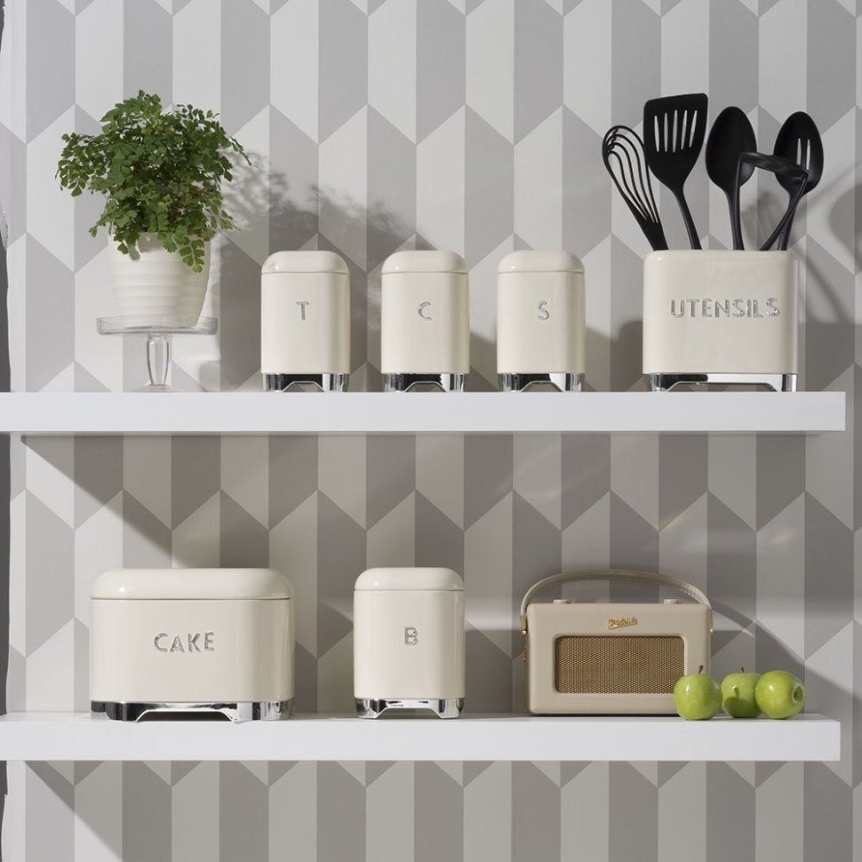 Фото Kitchen Craft Ёмкость для хранения сахара Cream LOVSUGARCRE - интернет-магазин МегаТерем в Москве