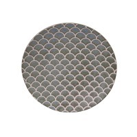 Тарелка 16924, 25 см, фарфор, grey, TOKYO DESIGN