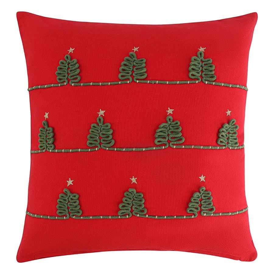 Фото Чехол на подушку christmas forest из коллекции new year essential, 45х45 см (79896) - интернет-магазин МегаТерем в Москве