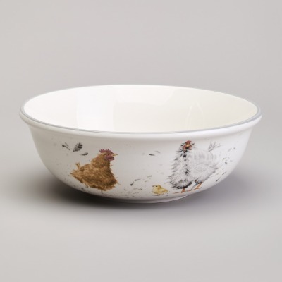 Салатник lefard "funny hens" 21,5*7,5 см 1200 мл (358-2306) 