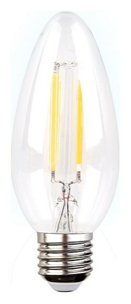 Фото Лампа светодиодная Ambrella Light C37F E27 6Вт 4200K 202220 AMBR_202220 - интернет-магазин МегаТерем в Москве