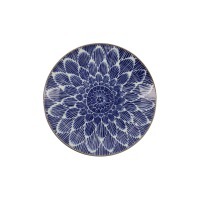 Тарелка 18888, 21,5 см, фарфор, blue, TOKYO DESIGN