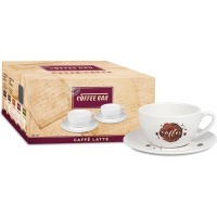 Koenitz Набор из 2 кофейных пар для латте "Брызги кофе" 17 5 A11 2034