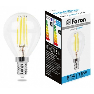 Лампа светодиодная Feron LB-515 E14 15Вт 6400K 38251 FE_38251