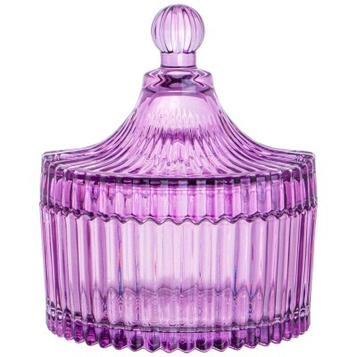 Емкость для хранения lefard с крышкой "bliss purple", 10*12,5см (781-313) 