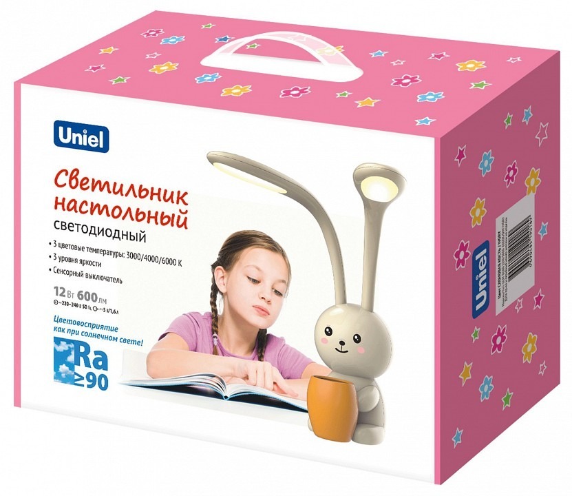 Фото Настольная лампа декоративная Uniel ULM UL-00011722 UL_UL-00011722 - интернет-магазин МегаТерем в Москве
