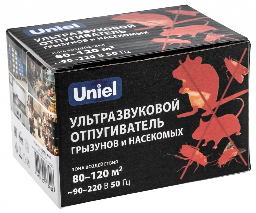 Фото Отпугиватель грызунов Uniel UDR-E UL-00010831 UL_UL-00010831 - интернет-магазин МегаТерем в Москве