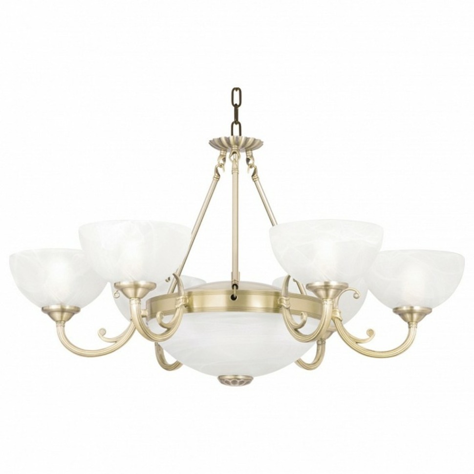 Фото Подвесная люстра Arte Lamp Windsor A3777LM-6-2AB AR_A3777LM-6-2AB - интернет-магазин МегаТерем в Москве