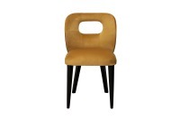 Стул Уникальный(Unico) горчичный велюр Colt022-Orang 50*47*81см (TT-00013725)