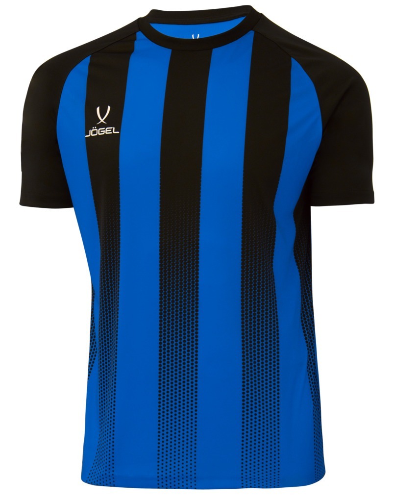 Фото Футболка игровая JOGEL CAMP Striped Jersey, синий/черный (1745230) - интернет-магазин МегаТерем в Москве