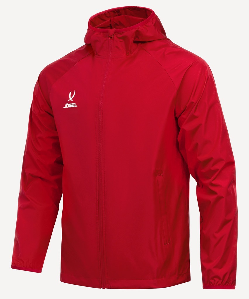 Фото Куртка ветрозащитная JOGEL CAMP Rain Jacket, красный (2095803) - интернет-магазин МегаТерем в Москве