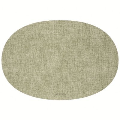 Салфетка подстановочная овальная двухсторонняя fabric, мятная (71910)