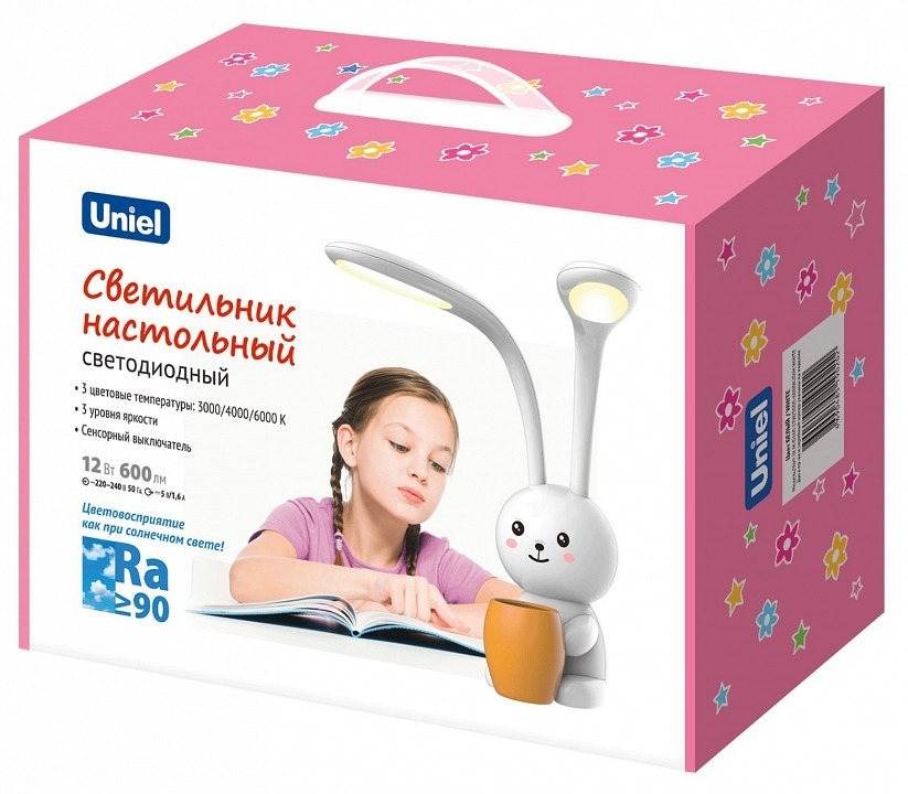 Фото Настольная лампа декоративная Uniel ULM UL-00011724 UL_UL-00011724 - интернет-магазин МегаТерем в Москве